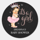 Search for baby girl with tiara stickers Princess