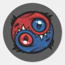 Search for yin and yang dragons stickers Ice