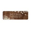 Search for babys breath return address labels String lights