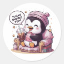 Search for cute penguin cartoon stickers Kawaii