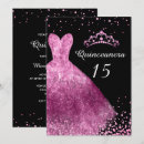 Search for black dress quinceanera invitations Party