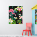 Search for tropical flamingo posters White