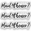 Search for proposal stickers Elegant