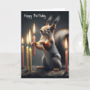 Search for funny squirrel birthday postcards Wildlife