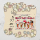 Search for vintage ice cream invitations Party