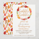 Search for gobble gobble invitations Autumn