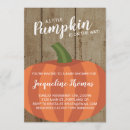 Search for rustic fall baby shower invitations Orange