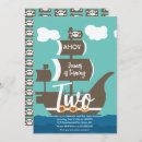 Search for kids pirate birthday invitations Blue