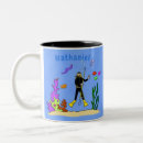 Search for scuba diver coffee mugs Underwater