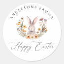 Search for happy easter wreath stickers Bunny