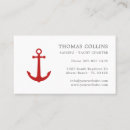 Search for anchor business cards Captain