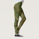 Search for green leaf pattern leggings Elegant