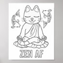Search for cat zen posters Breathing