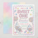 Search for lollipop invitations Sweet one