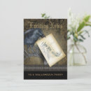 Search for black crow invitations Victorian