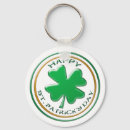 Search for green shamrock key rings Saint