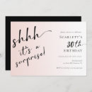 Search for 50th surprise 30th birthday invitations Thirty