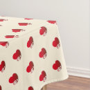 Search for love heart tablecloths I love you