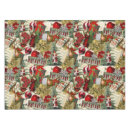 Search for victorian christmas tablecloths Red