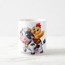 Search for cartoon cow mugs Farm