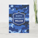 Search for army birthday cards Camouflage