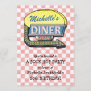 Search for sock invitations Diner