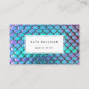 Search for mermaid scales business cards Modern