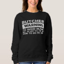 Search for butcher clothing Tell