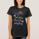 Search for queen of everything tshirts Crown