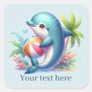Search for dolphin beach stickers Cute