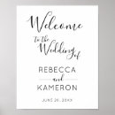 Search for welcome wedding posters Minimal