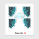 Search for science fiction stickers Cyborg