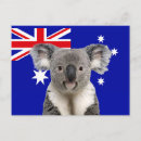 Search for australian flag postcards Koala