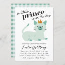 Search for prince baby shower invitations Cute