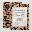 Search for tiger print invitations Glam