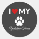 Search for yorkshire dog stickers Terrier