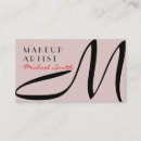 Search for dust business cards Makeup artist
