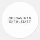 Search for funny shenanigans stickers Clover