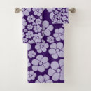 Search for purple flowers bath towels Floral
