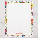 Search for yellow pattern business stationery Floral