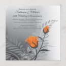 Search for square 30th anniversary invitations Vintage
