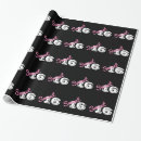 Search for sweet 16 birthday wrapping paper Black