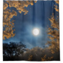 Search for full moon shower curtains Night