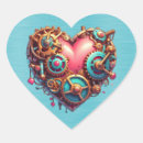 Search for red and gold heart stickers Valentines