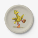 Search for bird paper plates Sesame street