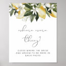 Search for lemon bridal shower posters Watercolor lemons