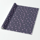 Search for deep purple wrapping paper Botanical
