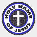 Search for name of jesus stickers Cross