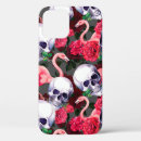 Search for skull and roses iphone cases Black