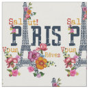 Search for eiffel tower fabric Vacation